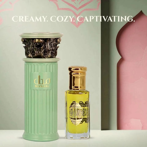 Ard Al Zaafaran Manaal Eau de Parfum 100 ml and Intense Oud Now Girl Perfume Oil 12 ml fragrance set – image 6