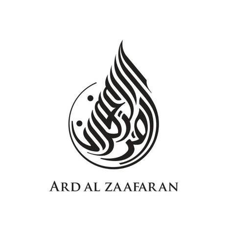 Ard Al Zaafaran Meethaq Rouge Eau de Parfum – bottle with brand logo on black background