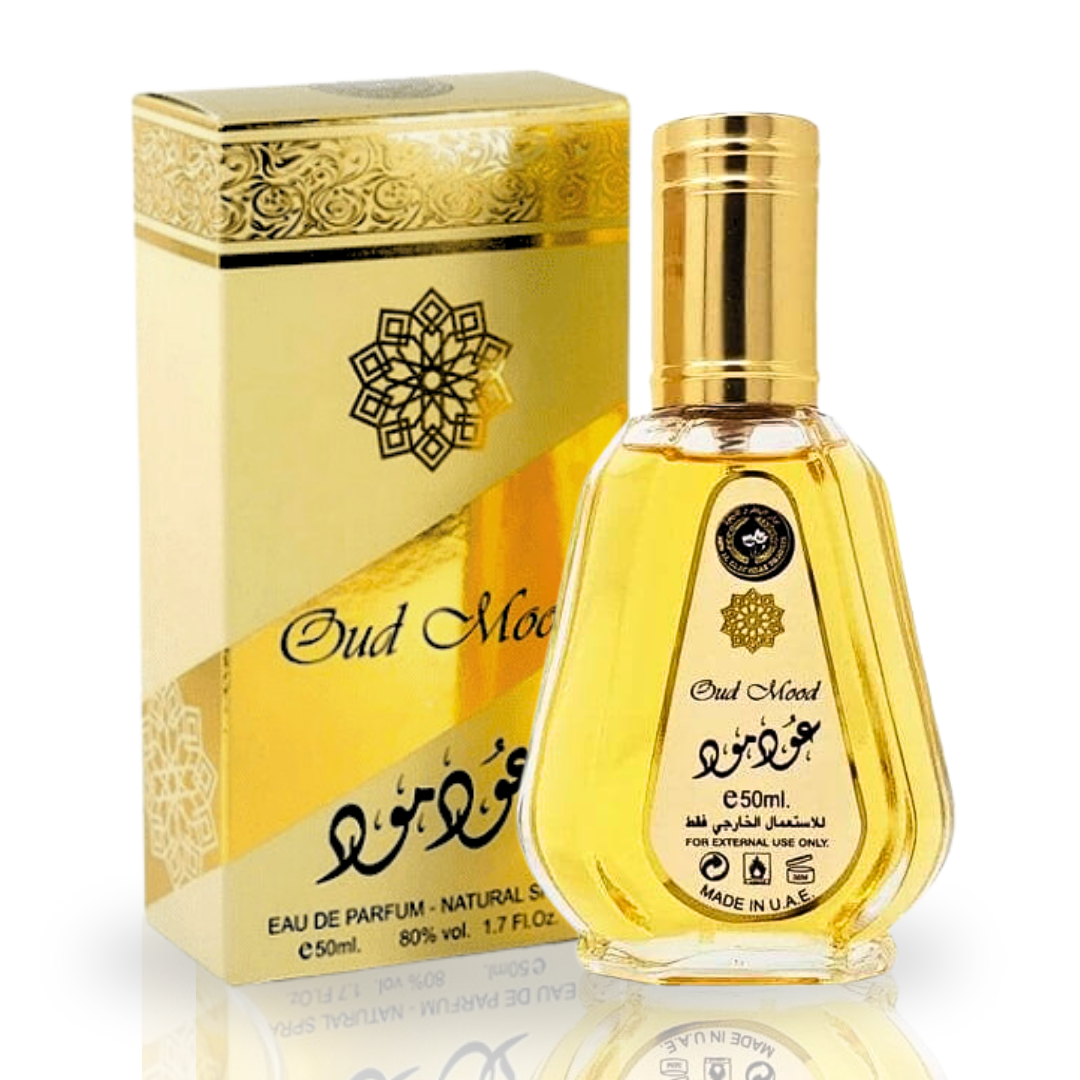 Oud Mood Ard Al Zaafaran Eau de Parfum 50 ml – bottle and packaging