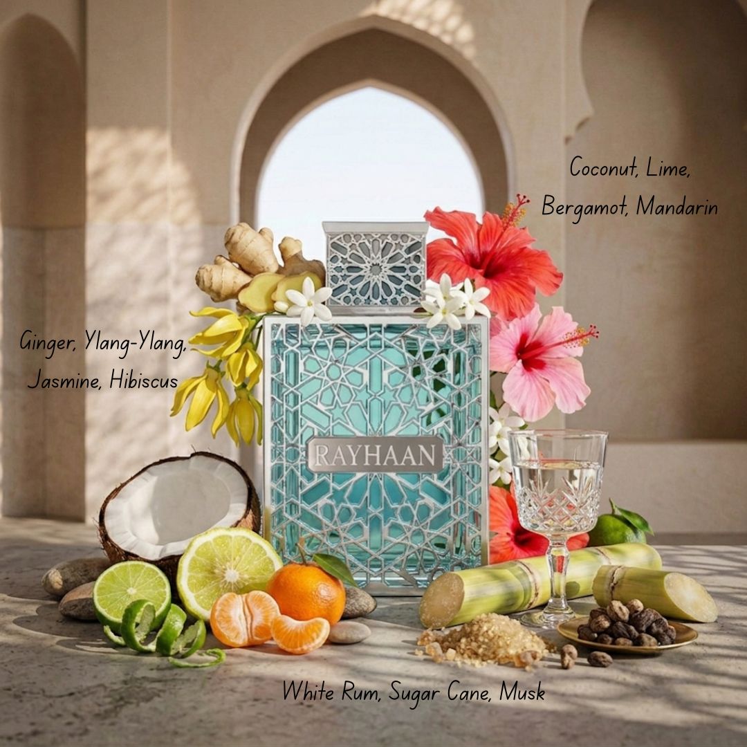 Ard Al Zaafaran Rayhaan Aquatica & Iced Petal Eau de Parfum set, 100 ml each – image 3