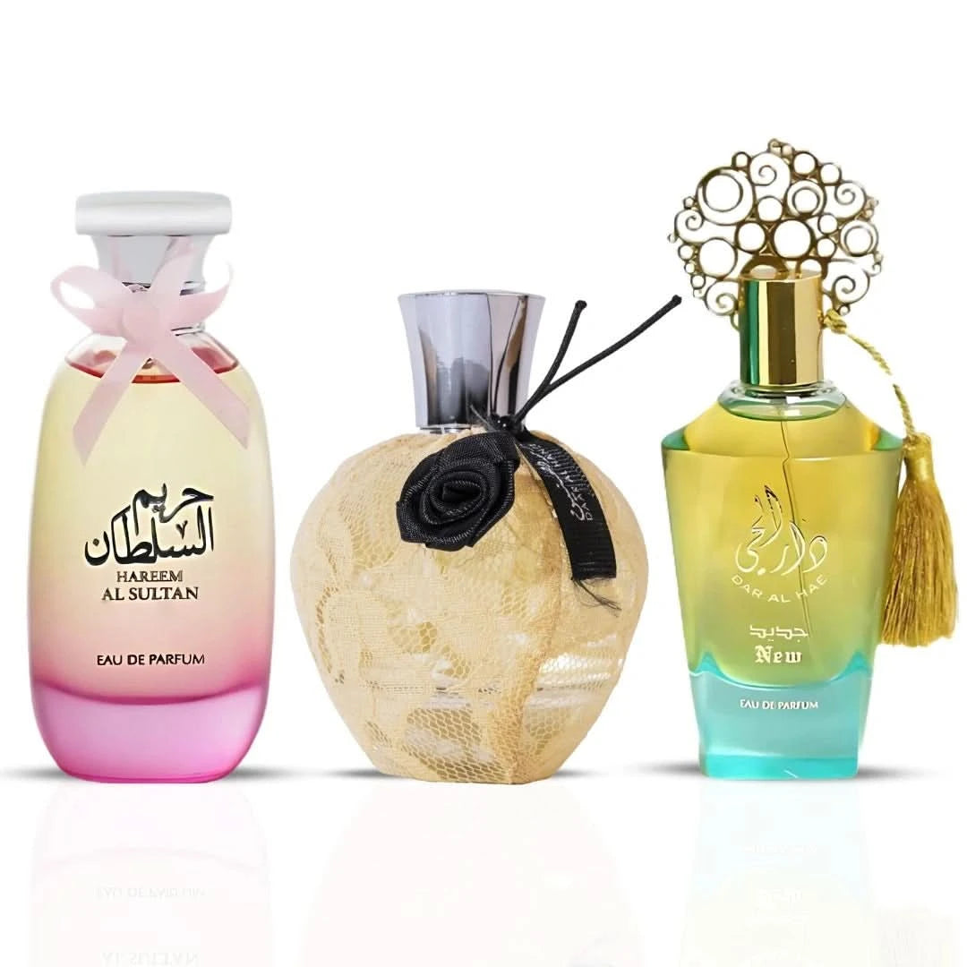 Daar Al Haneen, Hareem Al Sultan & Dar Al Hae Ard Al Zaafaran Eau de Parfum 100 ml – set image 1
