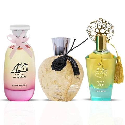 Daar Al Haneen, Hareem Al Sultan & Dar Al Hae Ard Al Zaafaran Eau de Parfum 100 ml – set image 1