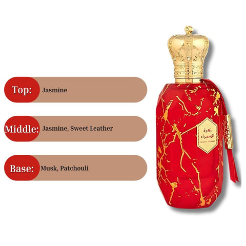 Armaf Eter Desert Flower Eau De Parfum spray 100ML with floral design, showcasing elegant packaging and floral fragrance.
