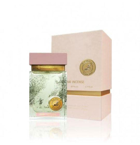 Pink incense perfume: ASQ Furusiyya Pink Incense Eau de Parfum 80 ml – bottle front