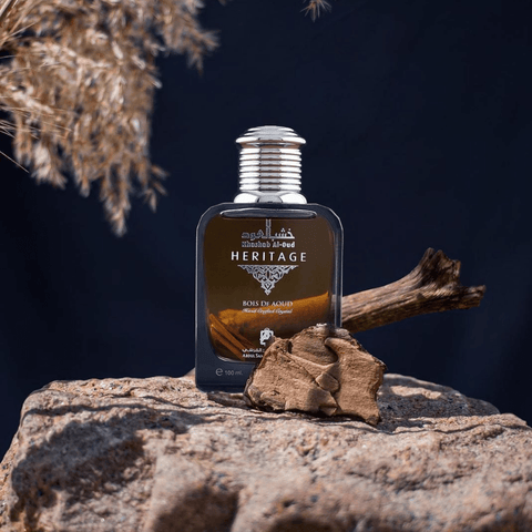 ASQ Khashab Al Oud Eau de Parfum 10 ml – bottle with dark liquid, image 4