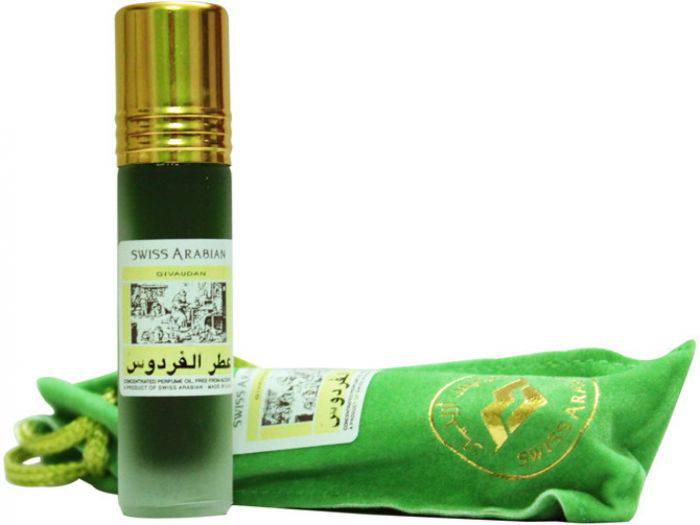 Jannet Ul Firdaus Roll on Perfume Oil - 8 ML (0.3 oz) by Swiss Arabian - Intense oud