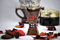Arab Incense Bakhoor Burner - 5 inch Rustic by Intense Oud - Intense oud