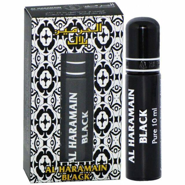 Al Haramain Black Perfume Oil-10ml by Haramain - Intense oud
