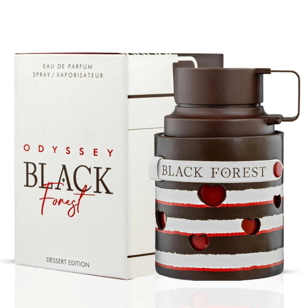 Odyssey Black Forest Eau de Parfum Spray 100ml (3.4 oz) by Armaf