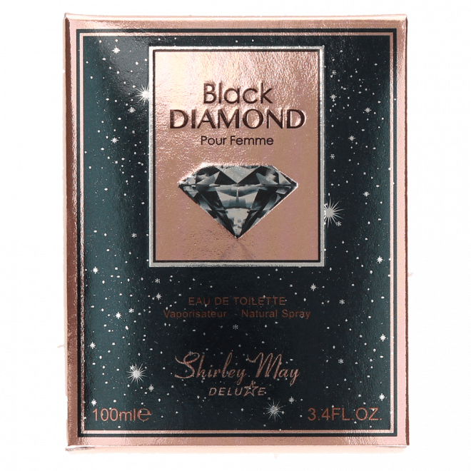 Black Diamond for Women EDT-100ml by Shirley May (WITH POUCH) - Intense oud