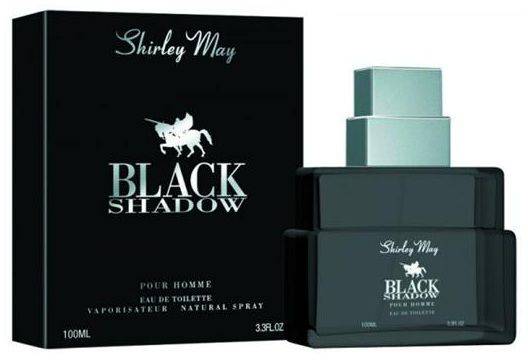 Black Shadow for Men EDT-100ml by Shirley May (WITH POUCH) - Intense oud