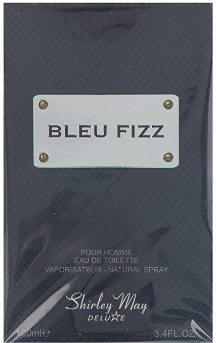 Bleu Fizz for Men EDT - 100 ML by Shirley May (WITH POUCH)