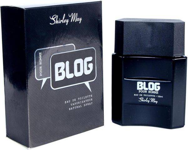 Blog for Men EDT - 100 ML by Shirley May (WITH POUCH) - Intense oud