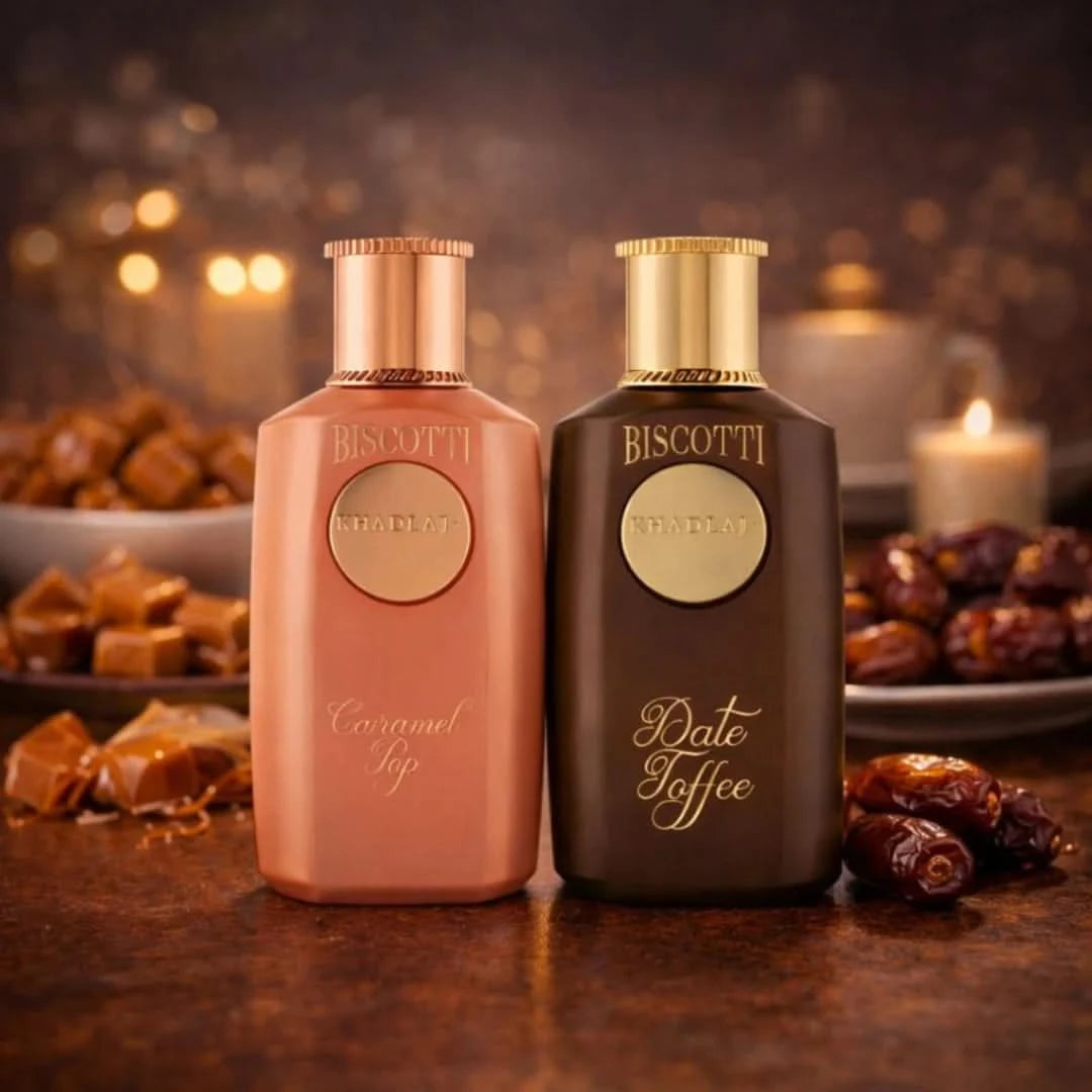 Biscotti Date Toffee & Biscotti Caramel Pop Eau de Parfum Spray 100ml