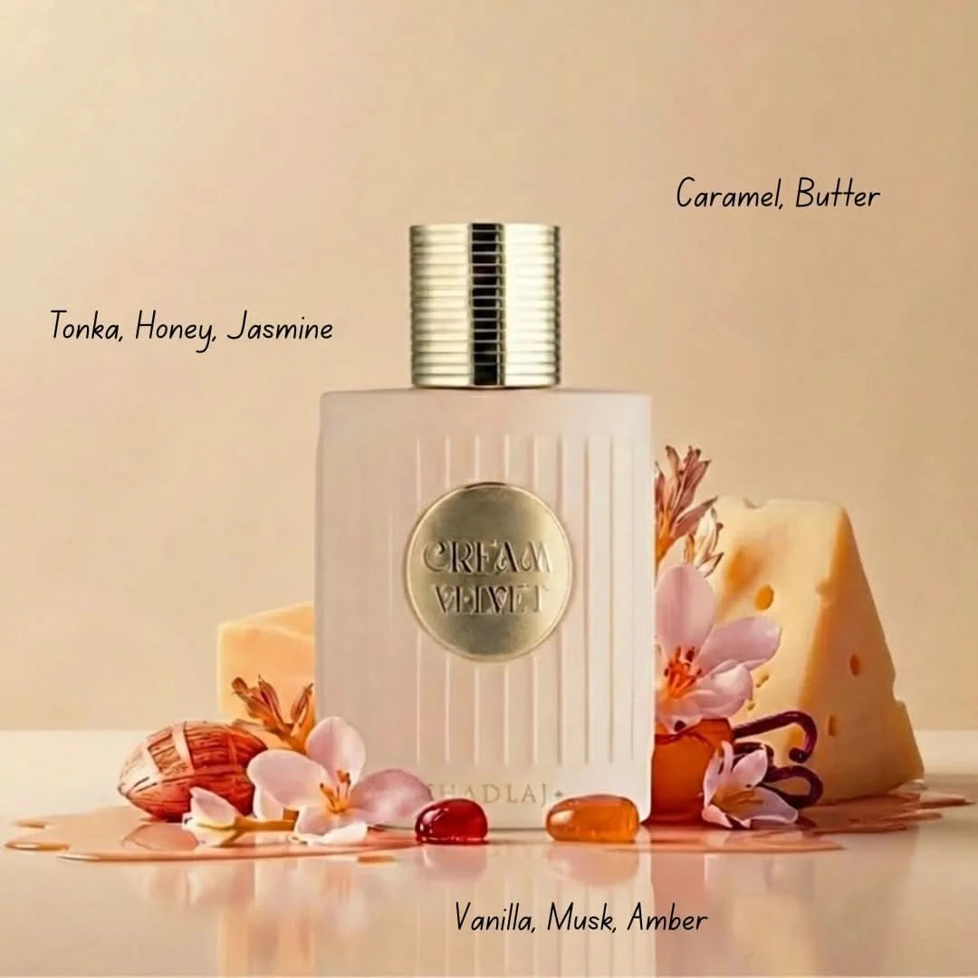 Azure Velvet & Cream Velvet Eau de Parfum Spray 100ml (3.4 oz) by Khad