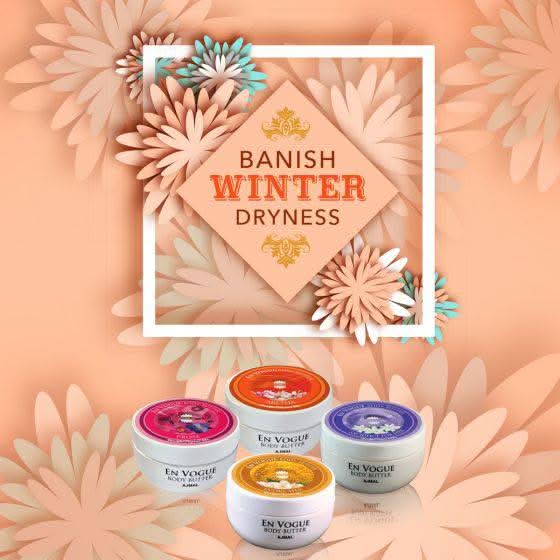 Ajmal Sacrifice Body Butter in 200g jar, smooth and creamy moisturizer with natural ingredients, displayed in a white container.