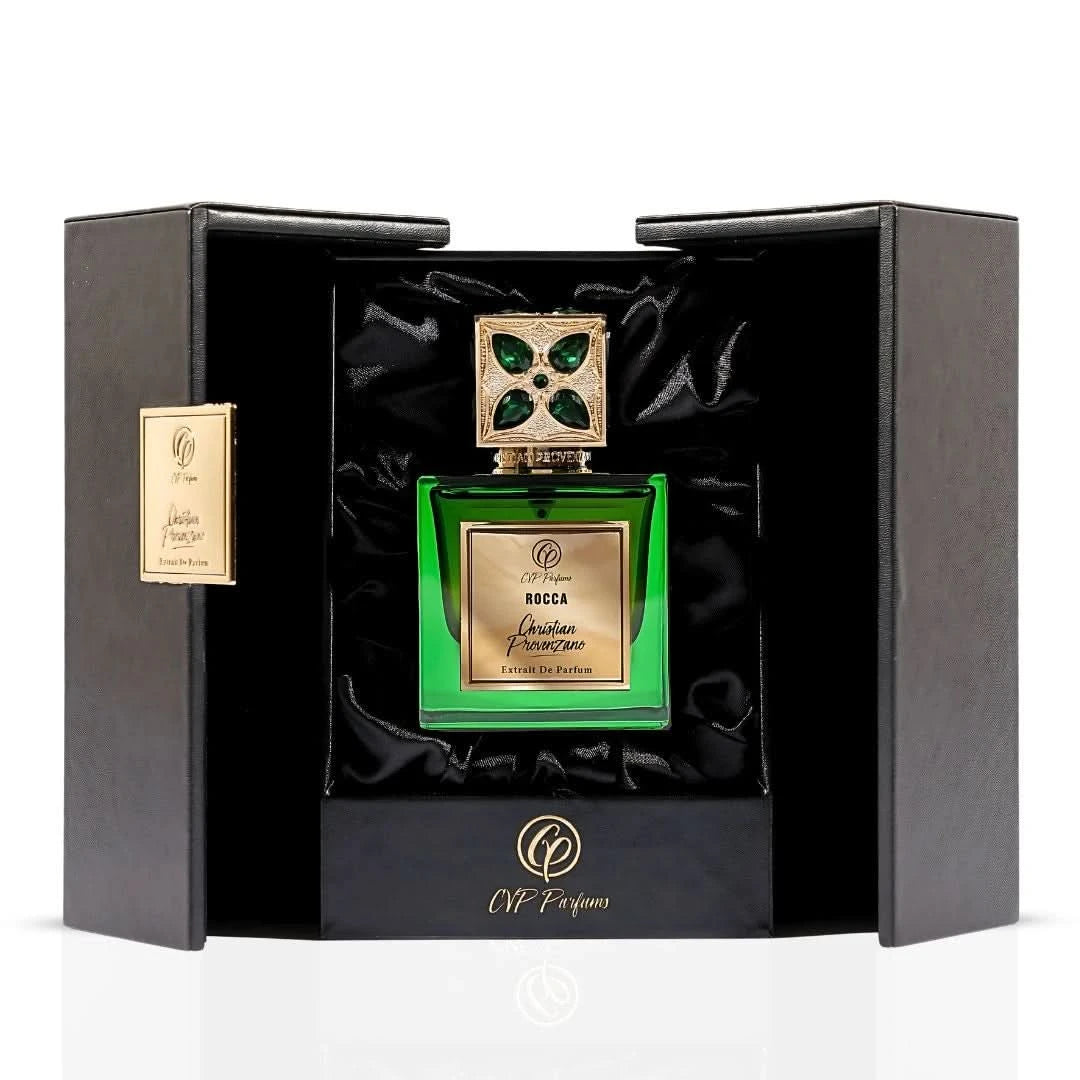Christian Provenzano Rocca Extrait de Parfum 100 ml – bottle, cap and packaging
