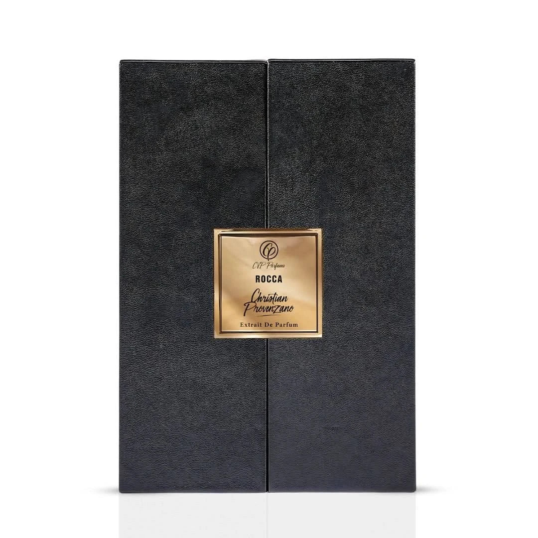 Christian Provenzano Rocca Extrait de Parfum 100 ml – floral label design detail