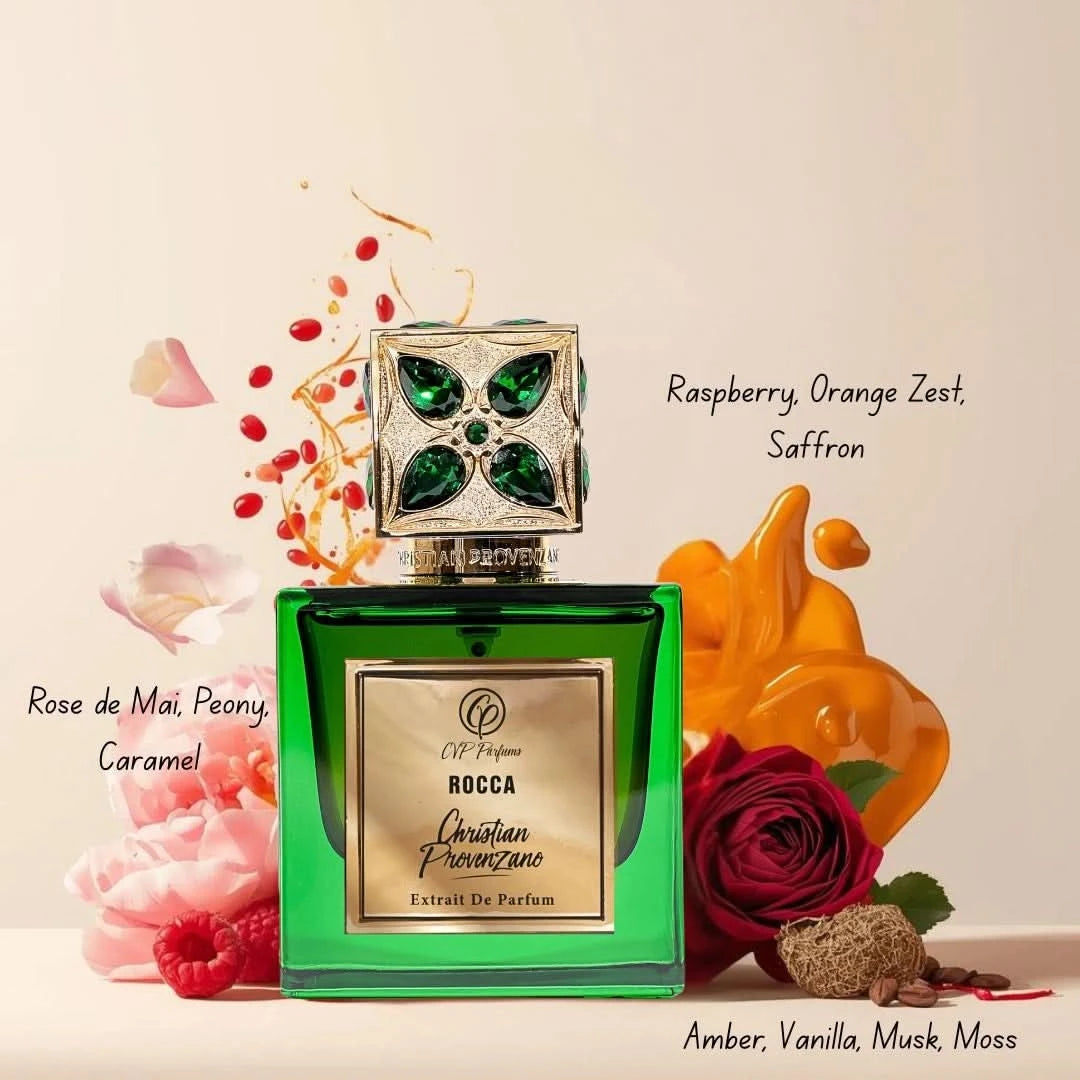 Christian Provenzano Rocca Extrait de Parfum 100 ml – image 3, bottle with packaging
