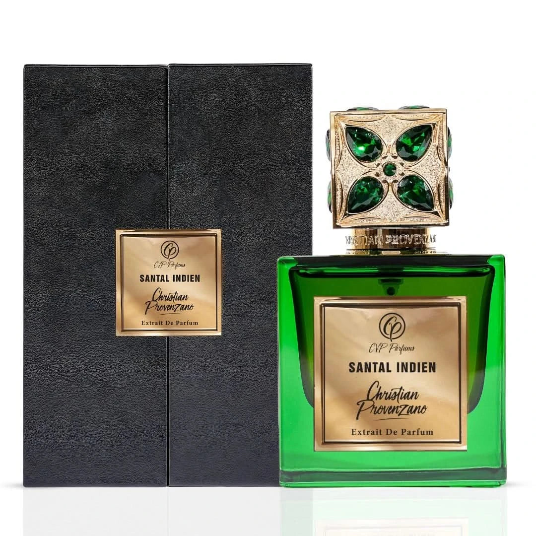 Christian Provenzano Santal Indien Extrait de Parfum 100 ml – bottle and box