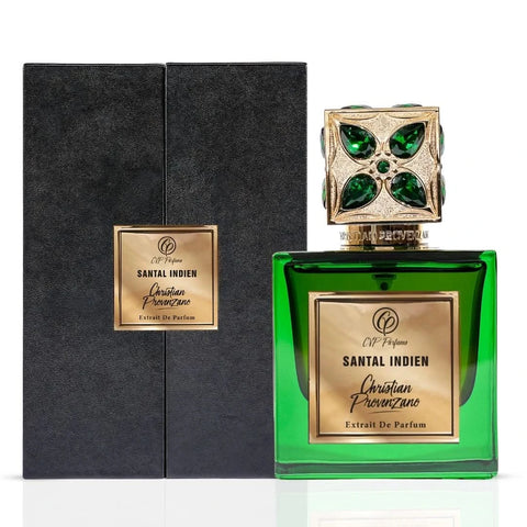 Christian Provenzano Santal Indien Extrait de Parfum 100 ml – bottle and box
