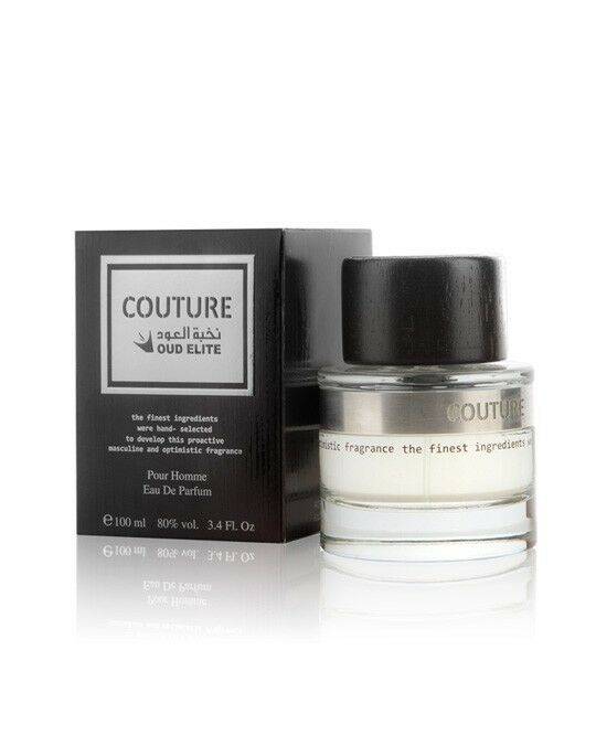 Couture Silver for Men EDP - 100 ML (3.4 oz) by Oud Elite - Intense oud