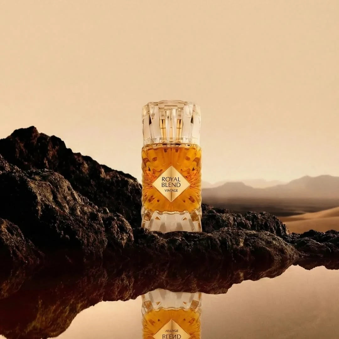 French Avenue Royal Blend Vintage Extrait de Parfum spray 100ml, elegant EDP bottle with vintage design