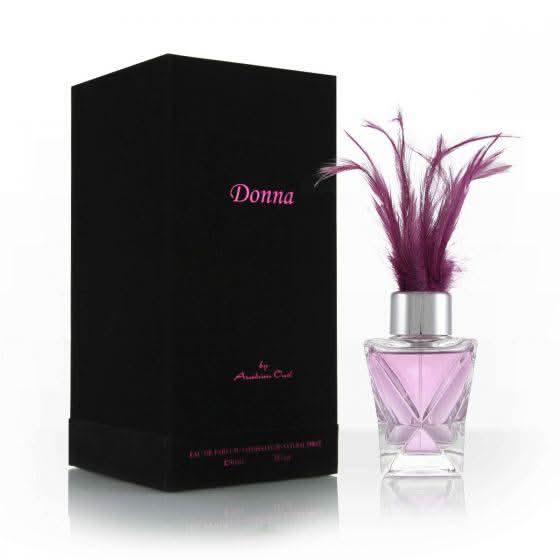 Arabian Oud Donna for Women Eau de Parfum 90ml bottle with elegant floral and woody scent design.