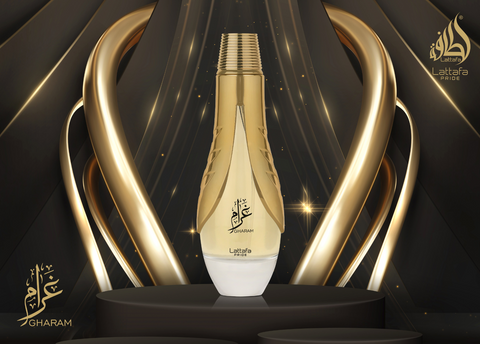 Gharam EDP 100ML (3.4Oz) By Lattafa Pride - Intense Oud