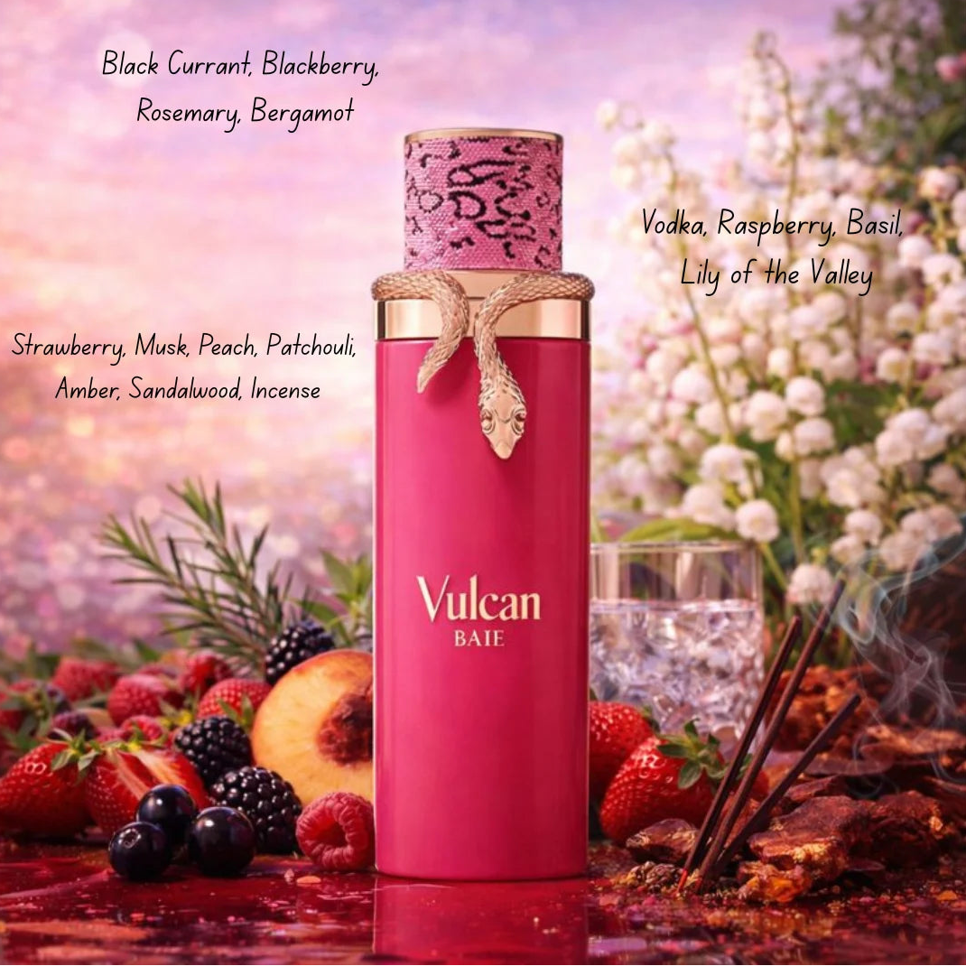 Vulcan Baie Extrait de Parfum Spray 100ml (3.4 oz) by French Avenue - Intense Oud