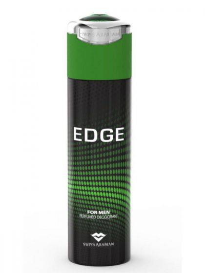 Edge for Men Deodorant - 200 ML (6.7 oz) by Swiss Arabian - Intense oud