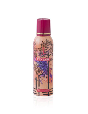 Junaid Jamshed J.Fantasy for Women Deodorant Spray 200ML, featuring sleek packaging and floral-inspired design.