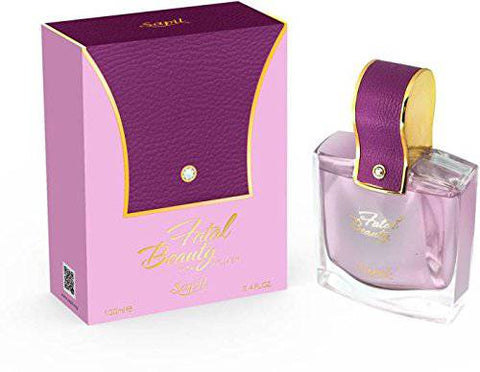 Fatal Beauty for Women EDP - 100 ML (3.4 oz) by Sapil(WITH VELVET POUCH) - Intense oud