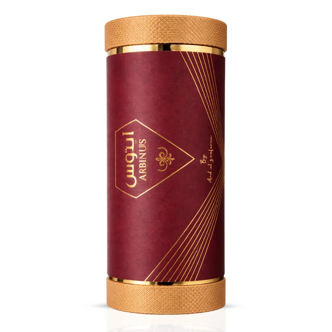 Aabinus Eau de Parfum spray bottle by Ard Al Zaafaran, 100ml, with an elegant glass bottle and decorative cap.