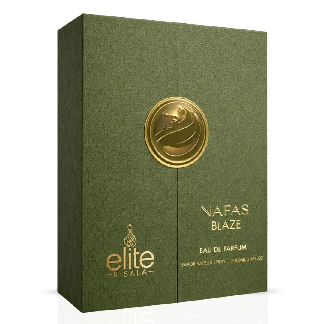 Nafas Blaze Eau de Parfum Spray 100ml (3.4 oz) By Elite Risala Nafas Blaze Eau de Parfum Spray 100ml (3.4 oz) By Elite Risala
