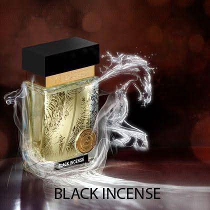 Furusiyya Black Incense EDP 80ml by Abdul Samad Al Qurashi, a men's Eau De Parfum spray with dark, elegant packaging.