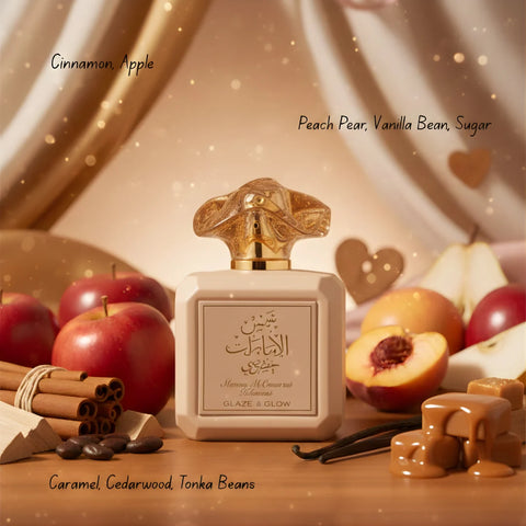 Shams Al Emarat Khususi Pink Blush, Glaze & Glow & Iced Petal Eau de Parfum Sprays 100ml (3.4 oz) by Ard Al Zaafaran (Bundle) - Intense Oud