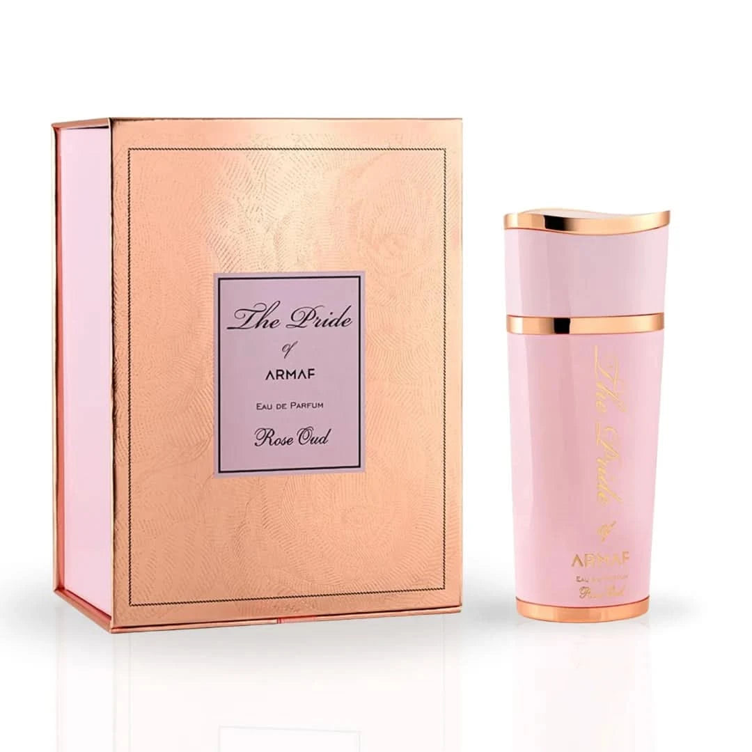 The Pride of Armaf Rose Oud Femme Eau De Parfum Spray 100ML (3.4 OZ) By Armaf - Intense Oud