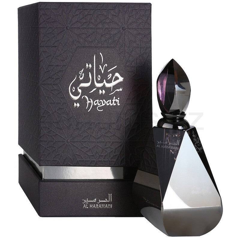 Hayati Perfume Oil-12ml(0.4 oz) by Al Haramain - Intense oud