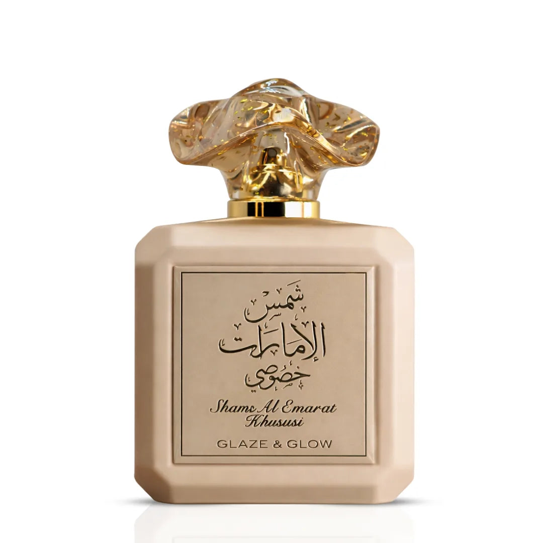 Shams Al Emarat Khususi Glaze & Glow Eau de Parfum Spray 100ml (3.4 oz) by Ard Al Zaafaran - Intense Oud