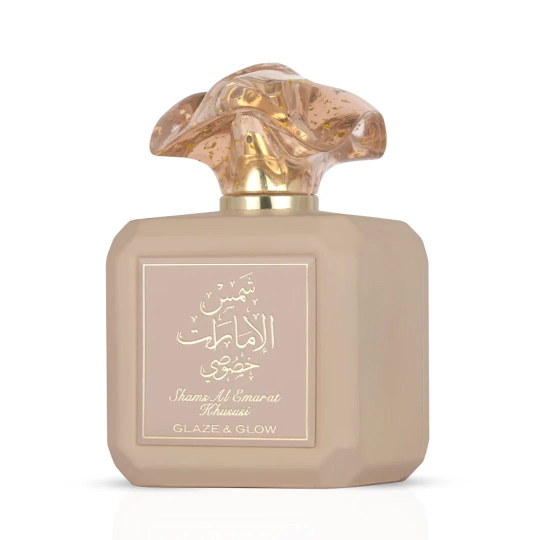 Shams Al Emarat Khususi Glaze & Glow Eau de Parfum Spray 100ml (3.4 oz) by Ard Al Zaafaran - Intense Oud