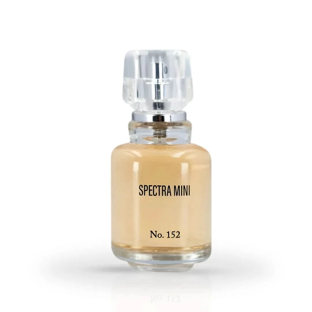 Spectra Mini No. 152 Eau De Parfum spray 25ml bottle, close-up of the compact perfume container with elegant design.