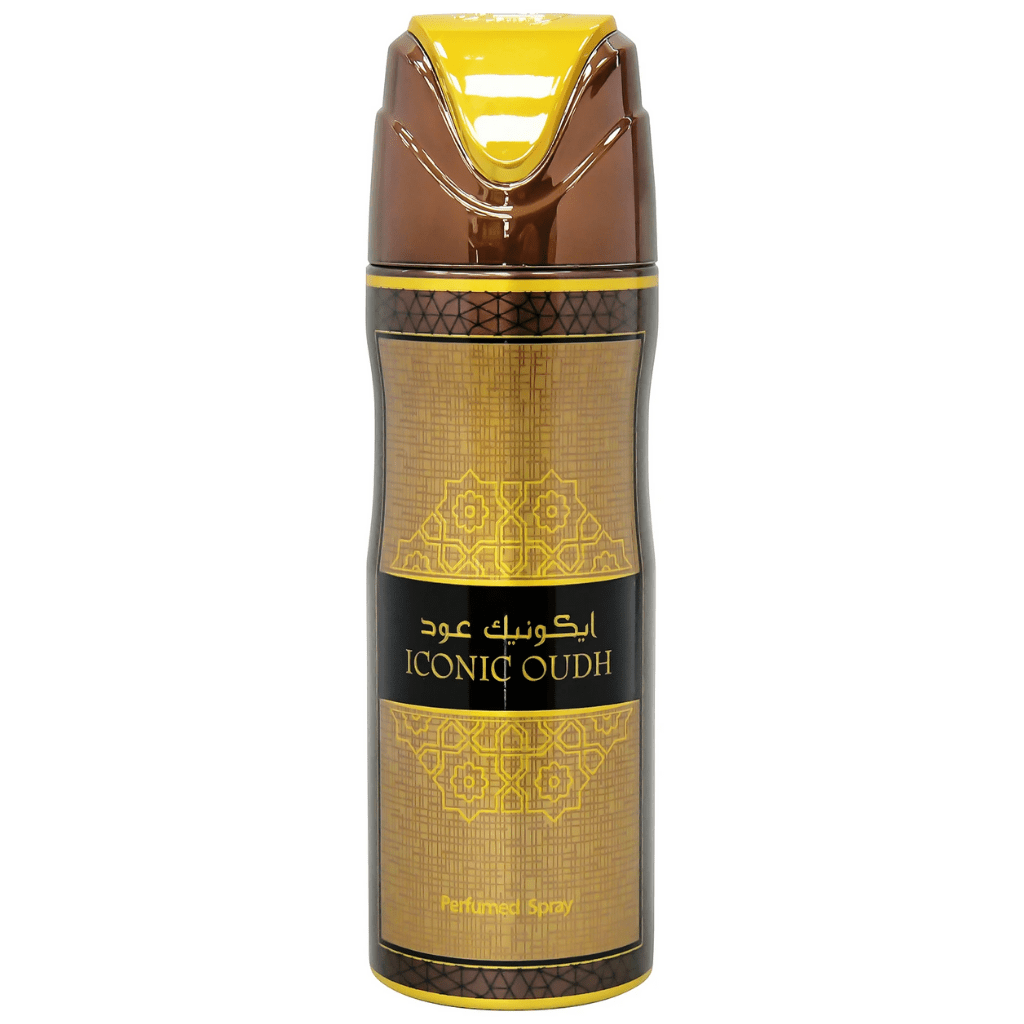 Iconic Oud Deodorant - 200ML by Lattafa - Intense oud