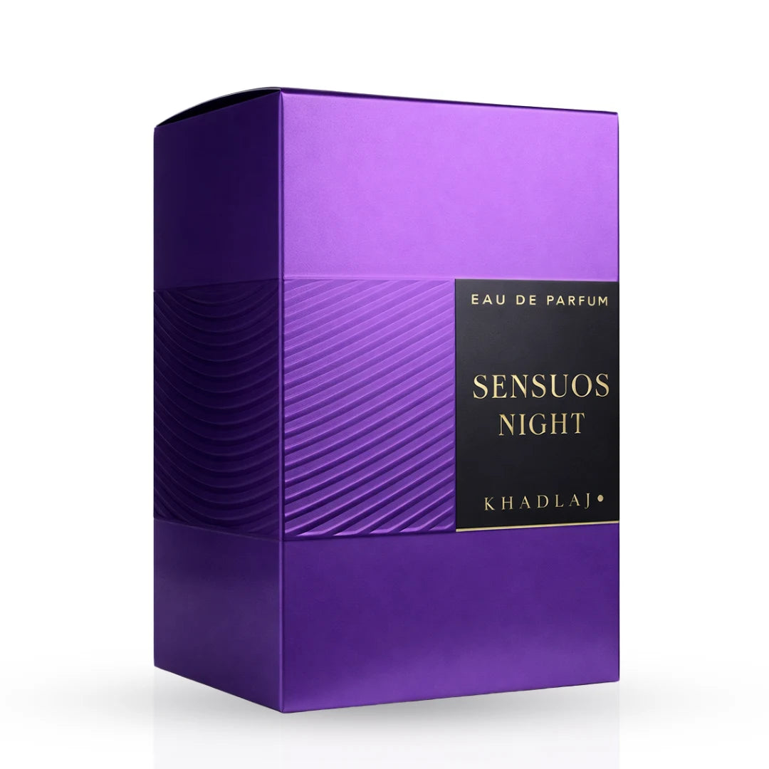 Sensuos Night Eau de Parfum Spray 100ml (3.4 oz) By Khadlaj - Intense Oud