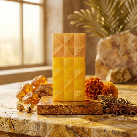 Elite Risala Bubbliz Mango Pop Eau De Parfum spray 100ml showing the elegant bottle with vibrant mango-themed packaging.