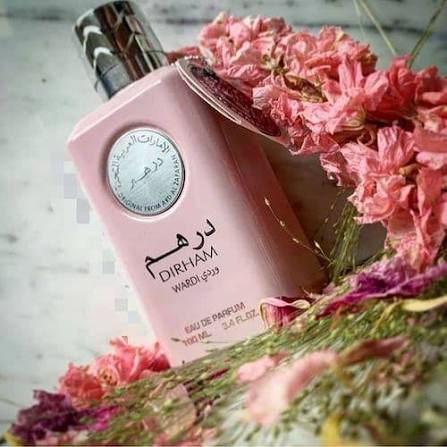 AUCTION Dirham Wardi Eau de Parfum 100ml (3.4 oz) by Ard Al Zaafaran (Velvet Pouch)
