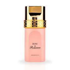 AUCTION Rose & Romance Gold Eau de Parfum Spray 100ml (3.4 oz) by Khadlaj (Velvet Pouch)