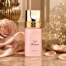 AUCTION Rose & Romance Gold Eau de Parfum Spray 100ml (3.4 oz) by Khadlaj (Velvet Pouch)