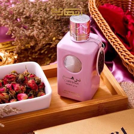 AUCTION Dirham Wardi Eau de Parfum 100ml (3.4 oz) by Ard Al Zaafaran (Velvet Pouch)