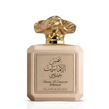 AUCTION Shams Al Emarat Khususi Glaze & Glow Eau de Parfum Spray 100ml (3.4 oz) by Ard Al Zaafaran (Velvet Pouch)